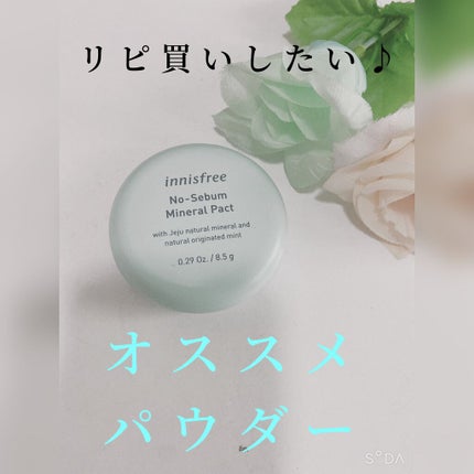 ノーセバム ミネラルパクト N/innisfree/プレストパウダーを使ったクチコミ(1枚目)