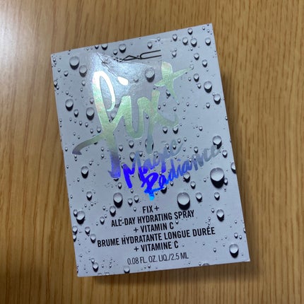 M・A・C フィックス+ ラディアンスのクチコミ「【M・A・C フィックス+ ラディアンス】
他のコスメを購入したときに
おまけでついてきた化.....」(2枚目)
