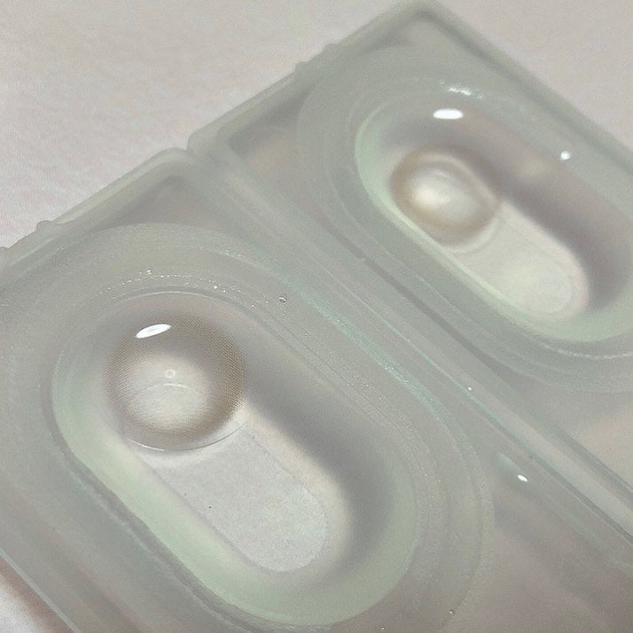 デューイクリスティン グレー/Hapa kristin/カラーコンタクトレンズを使ったクチコミ(2枚目)