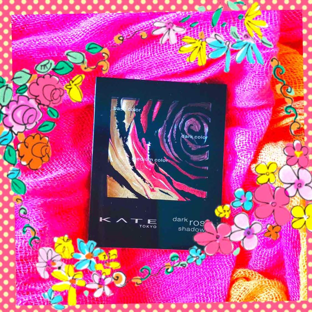 ダークローズシャドウ/KATE/アイシャドウパレットを使ったクチコミ(1枚目)