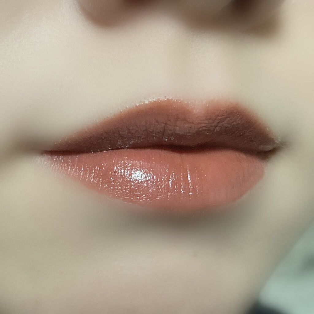 エテュセ リップエディション(ティントルージュ) 09 ココアブラウン/ettusais/リップティントを使ったクチコミ（3枚目）