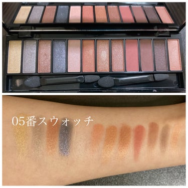 UR GLAM LUXE　12 COLORS EYESHADOW PALLET 03/U R GLAM/パウダーアイシャドウの画像