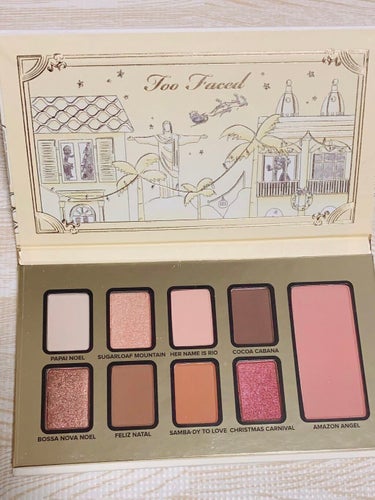 クリスマス アラウンド ザ ワールド メイクアップコレクション/Too Faced/メイクアップキットを使ったクチコミ（6枚目）