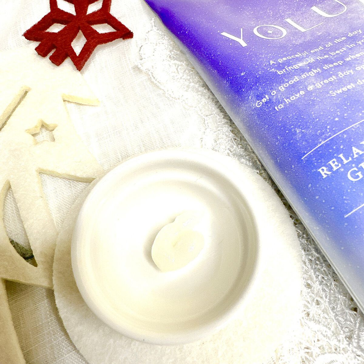 リラックスナイトリペアジェルヘアマスク/YOLU/ヘアマスク・ヘアパックを使ったクチコミ（1枚目）