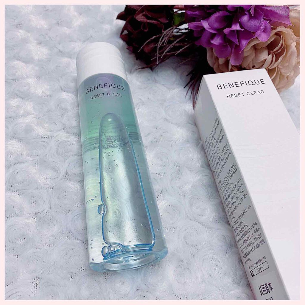リセットクリア/BENEFIQUE/化粧水を使ったクチコミ(2枚目)