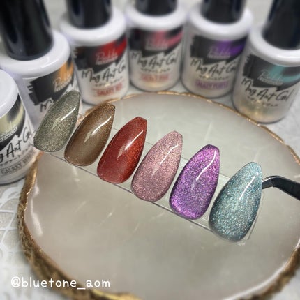 パルP マグアートジェル/parkikoi/ジェルネイルを使ったクチコミ(9枚目)