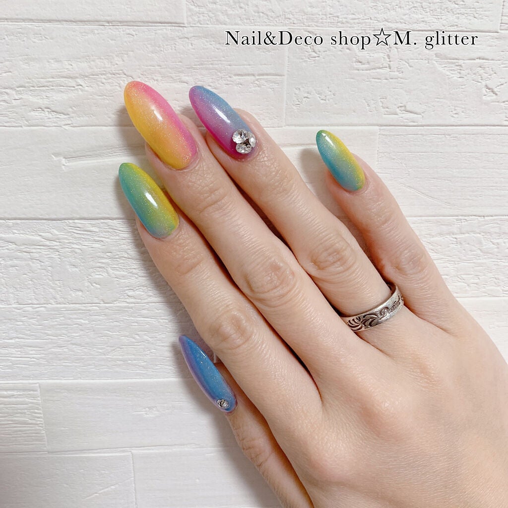 ノンワイプクリア キャンジェル(トップコート)/プリジェル/ジェルネイルを使ったクチコミ(3枚目)