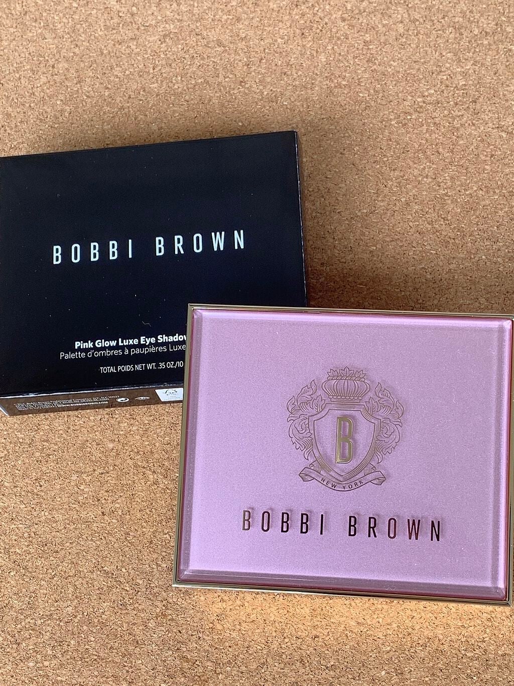 ピンク グロウ リュクス アイシャドウ パレット/BOBBI BROWN/アイシャドウパレットを使ったクチコミ(1枚目)