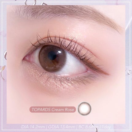 TOPARDS 1day/TOPARDS/ワンデー(1DAY)カラコンを使ったクチコミ(4枚目)