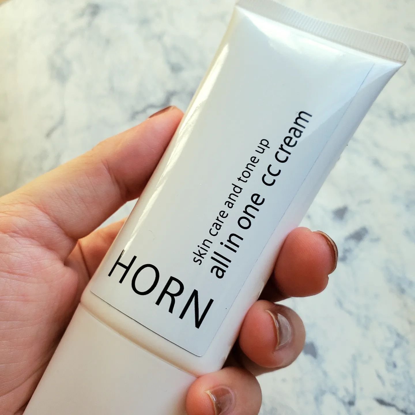 オールオインワンCCクリーム/HORN/化粧下地を使ったクチコミ（2枚目）