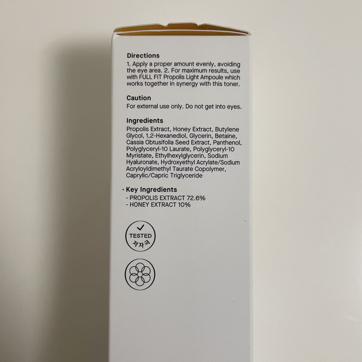 フルフィットプロポリスシナジートナー/COSRX/化粧水を使ったクチコミ（3枚目）