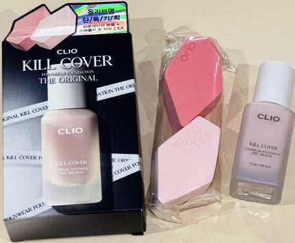 キルカバー ファンウェア ファンデーション ザ オリジナル/CLIO/ベースメイクを使ったクチコミ(2枚目)