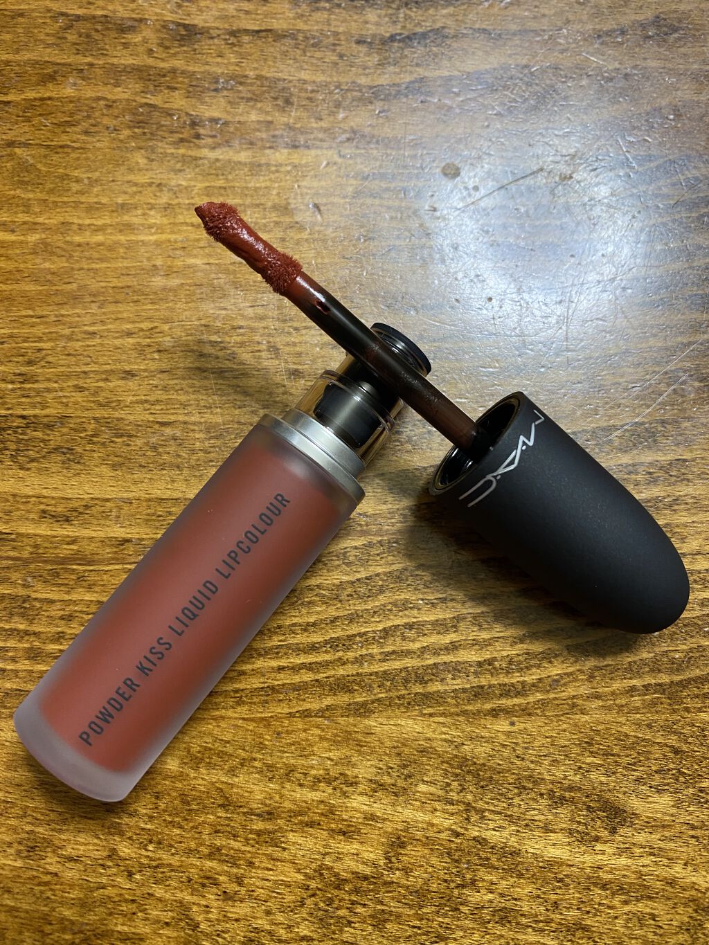 パウダー キス リキッド リップカラー/M・A・C/口紅を使ったクチコミ（3枚目）