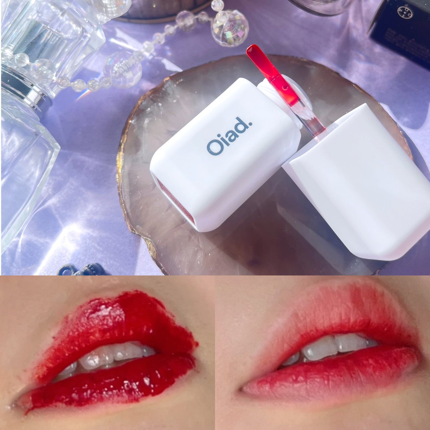 リップティーク/oiad/口紅を使ったクチコミ(3枚目)