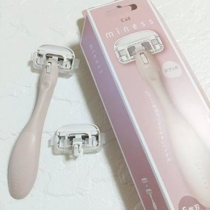 miness VIOデリケートゾーン用カミソリ/貝印/シェーバーを使ったクチコミ(3枚目)