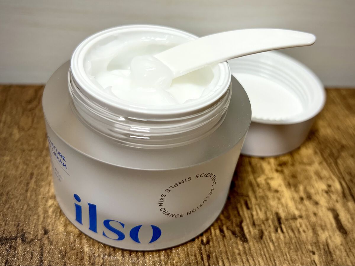 デイリーモイスチャープリンクリーム/ilso/フェイスクリームを使ったクチコミ（2枚目）