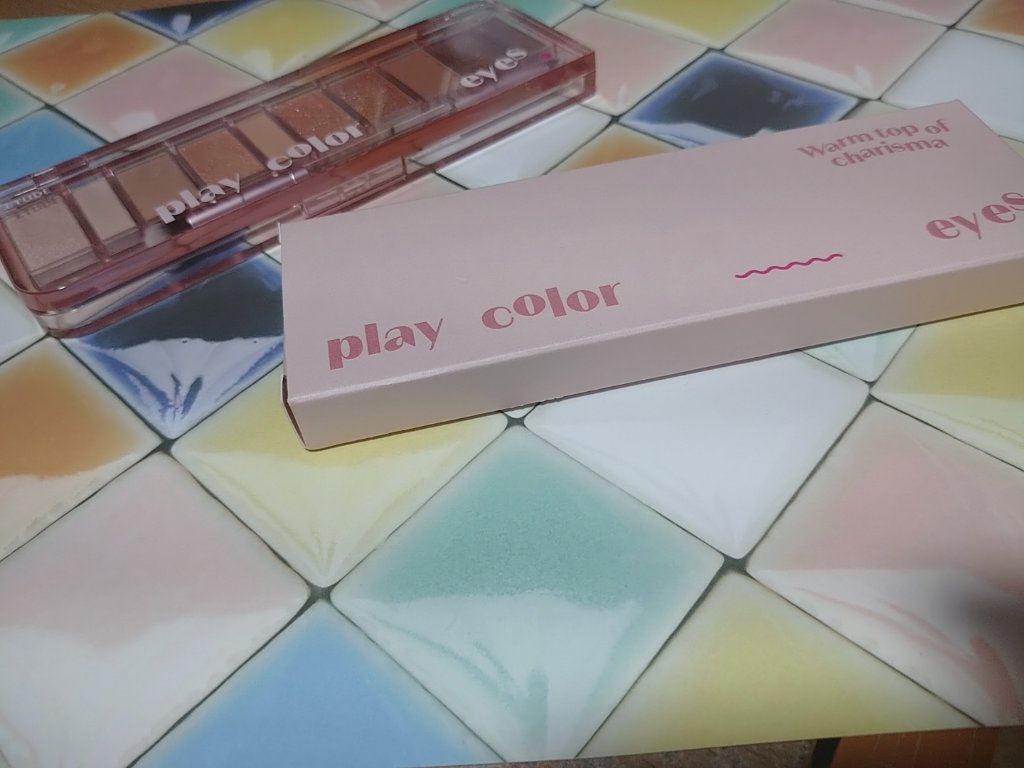 プレイカラー アイシャドウ/ETUDE/アイシャドウパレットを使ったクチコミ（1枚目）