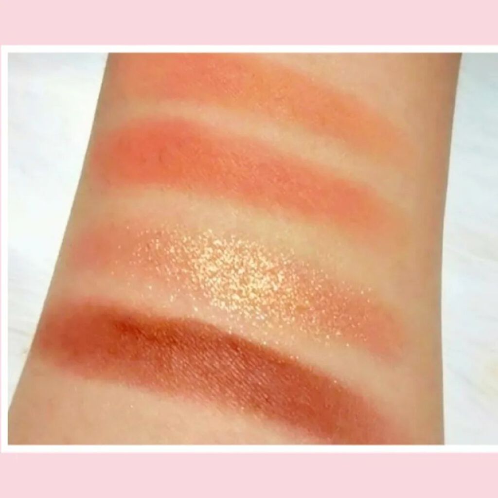 センムル シャドウ ボックス(1) 03　ピーチデイ/the SAEM/アイシャドウパレットを使ったクチコミ（3枚目）