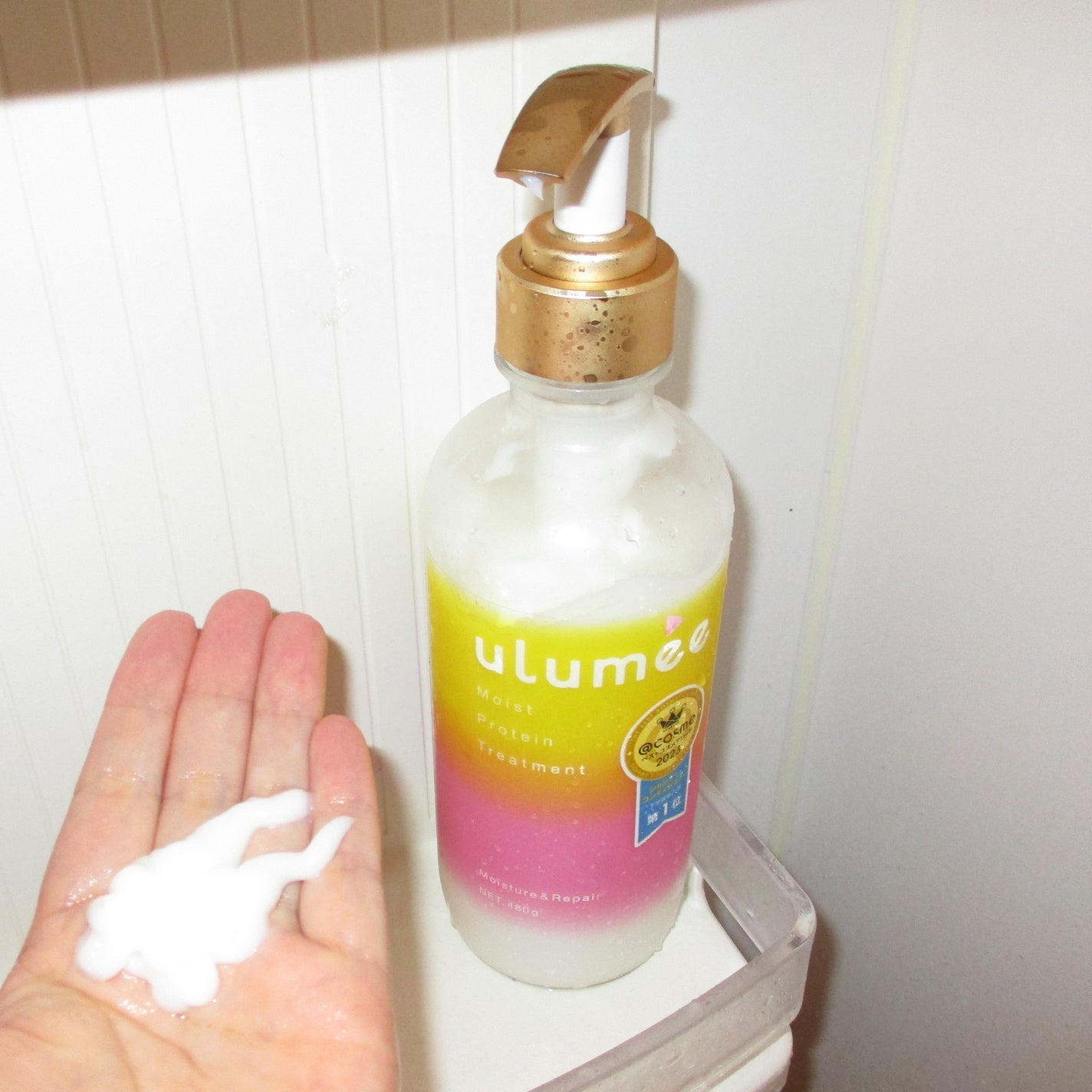 モイストプロテインシャンプー/トリートメント/ulumee/市販シャンプーを使ったクチコミ(5枚目)