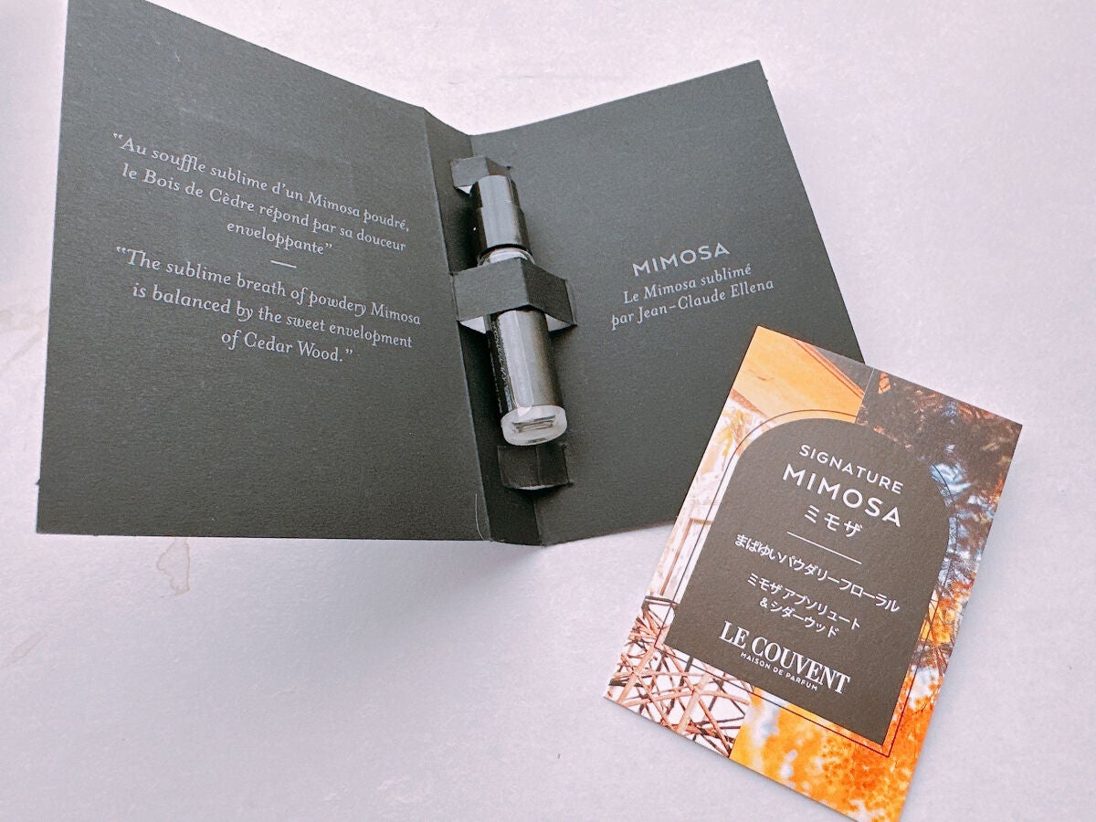 シグネチャーディスカバリーセット/ル クヴォン メゾン ド パルファム/香水(レディース)を使ったクチコミ(4枚目)