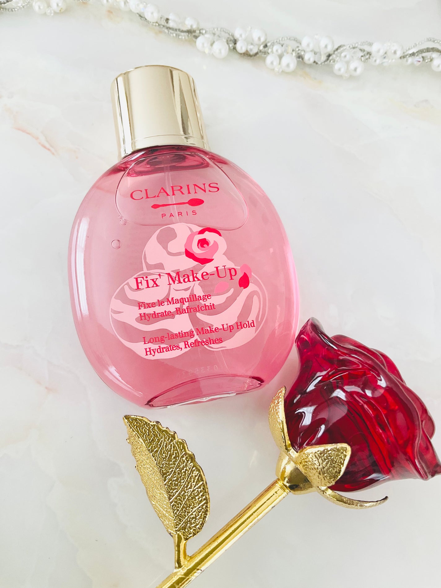 フィックス メイクアップ/CLARINS/ミスト状化粧水を使ったクチコミ(2枚目)