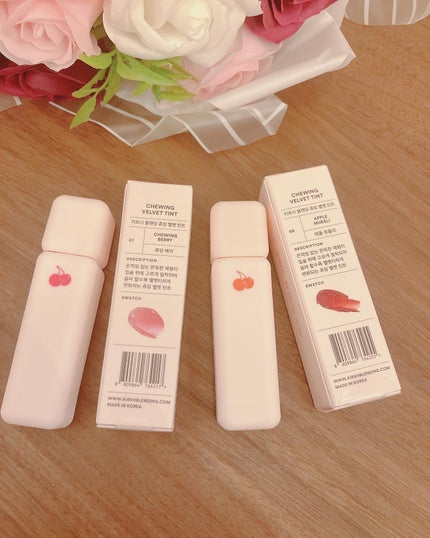 チューインガムベルベットティント/KIRSH(キルシー)/リップティントを使ったクチコミ(8枚目)