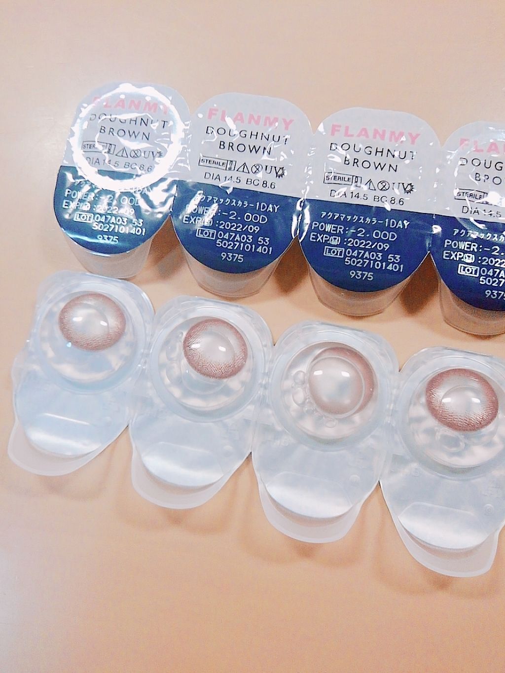 FLANMY 1day/FLANMY/ワンデー（１DAY）カラコンを使ったクチコミ（2枚目）