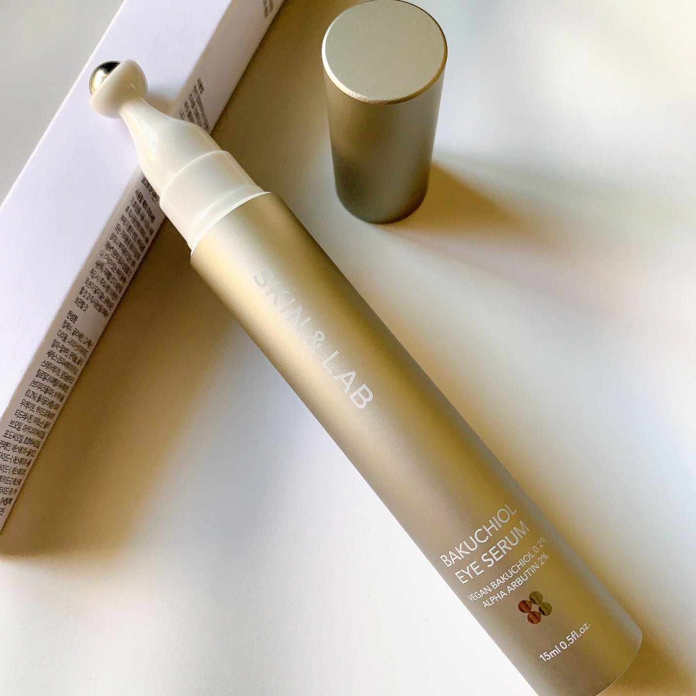 ヴィーガン バクチオールアイセラム/SKIN&LAB/アイケア・アイクリームを使ったクチコミ(1枚目)