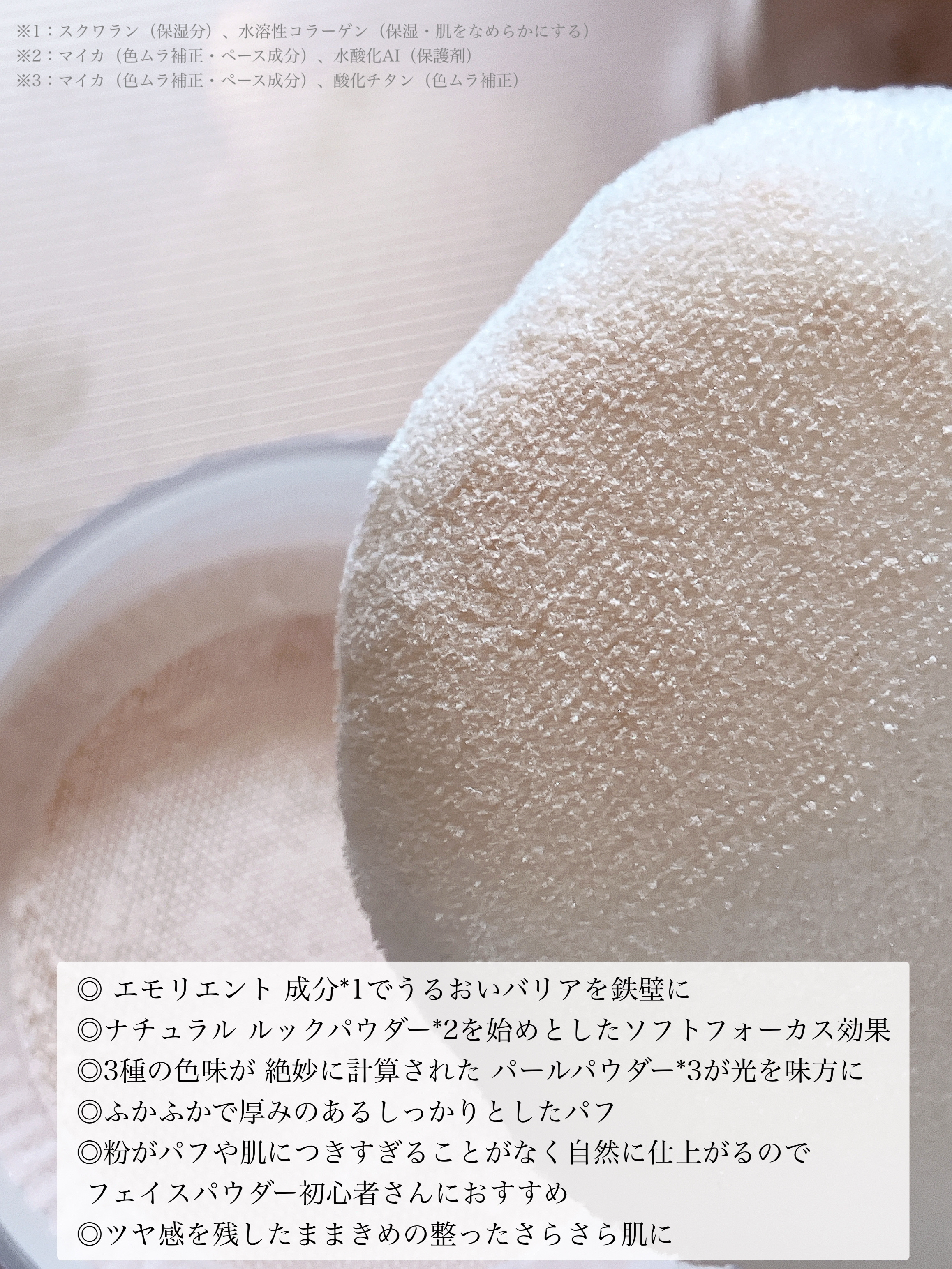 フェイスパウダー/ドモホルンリンクル/ルースパウダーを使ったクチコミ（2枚目）