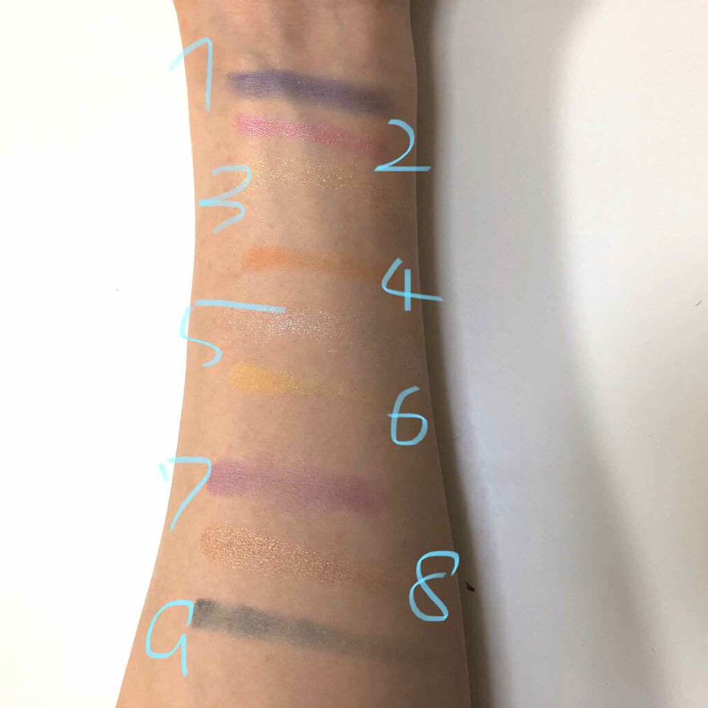 UR GLAM BLOOMING EYE COLOR PALETTE/U R GLAM/アイシャドウパレットを使ったクチコミ(3枚目)