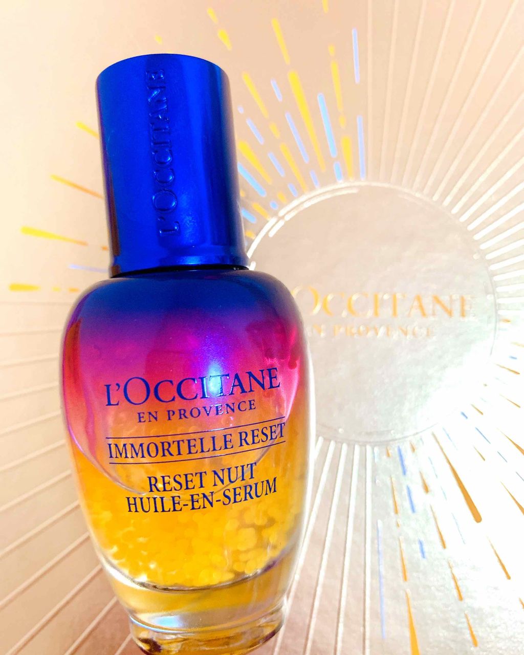 イモーテル ディヴァイン インテンシヴオイル(旧)/L'OCCITANE/フェイスオイルを使ったクチコミ（1枚目）