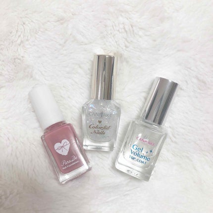 ジェルボリュームトップコート/キャンメイク/ネイルトップコートを使ったクチコミ(2枚目)