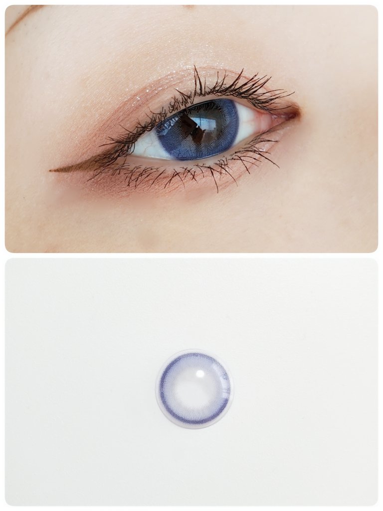 TeAmo 1DAY ダス ブルージュ Dus Bluege/TeAmo/ワンデー（１DAY）カラコンを使ったクチコミ（2枚目）