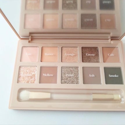 アイモーメント10色パレット 8g/THE FACE SHOP/アイシャドウパレットを使ったクチコミ(2枚目)