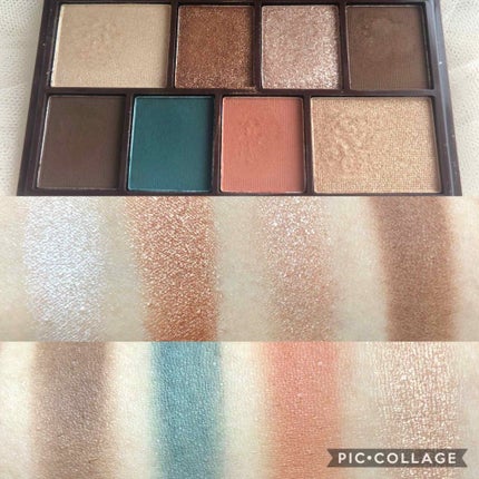 ミニチョコレートアイシャドウパレット/MAKEUP REVOLUTION/アイシャドウパレットを使ったクチコミ(2枚目)