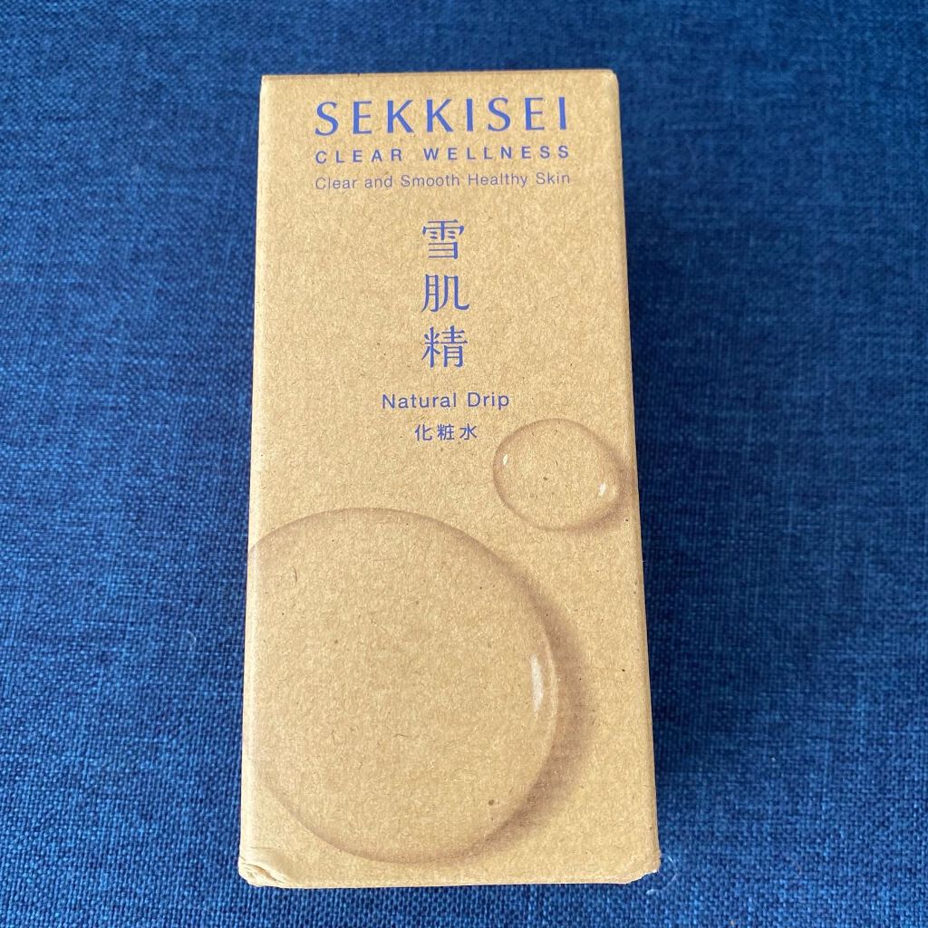 クリアウェルネス ナチュラル ドリップ/雪肌精/化粧水を使ったクチコミ(2枚目)