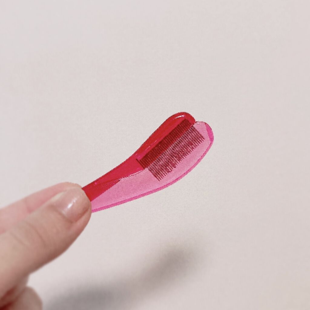 マスカラコーム メタルN（ナチュラル）/チャスティ/その他化粧小物を使ったクチコミ（3枚目）