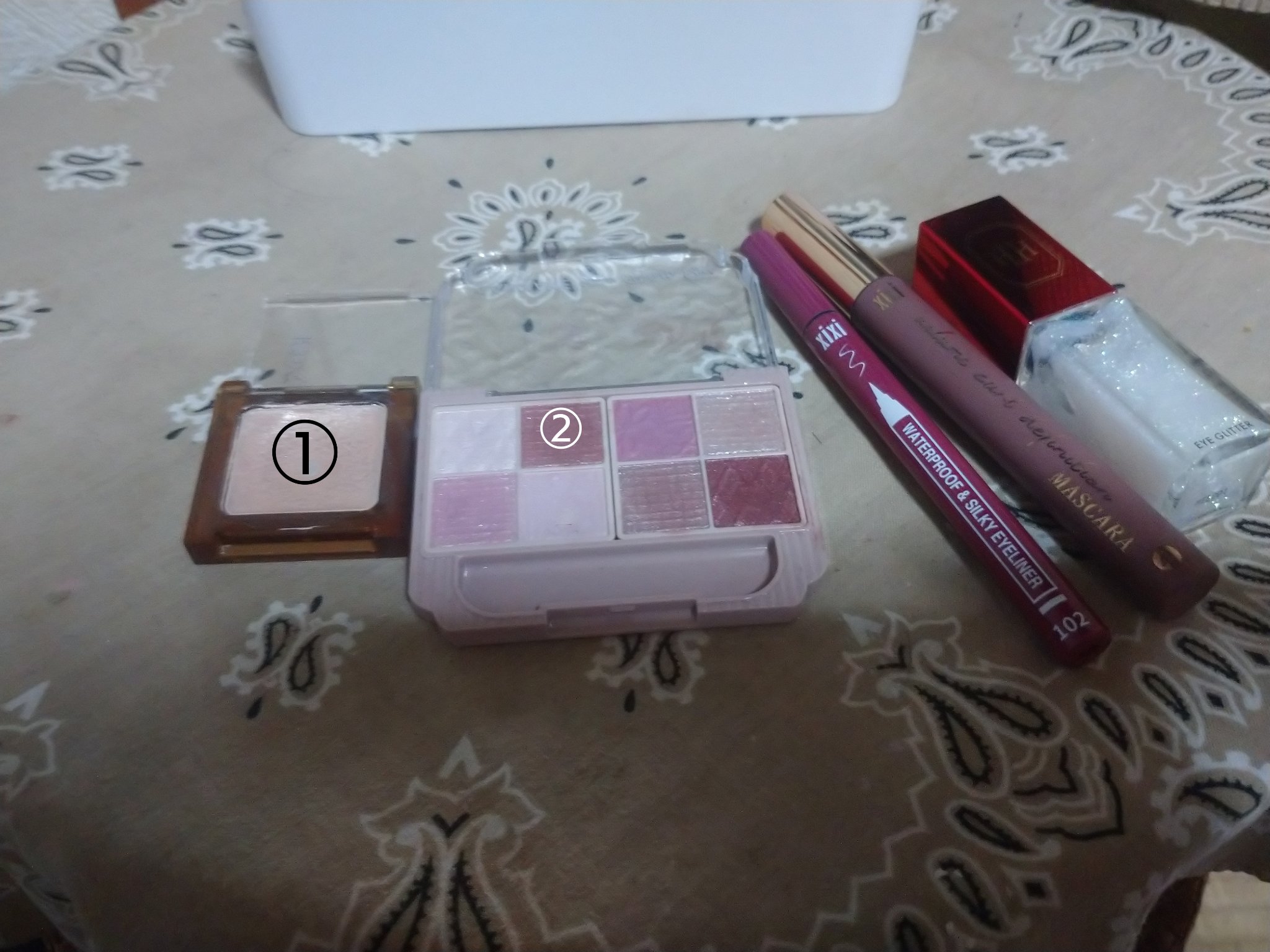 イルミクチュールシャドウ/excel/ジェル・クリームアイシャドウを使ったクチコミ（1枚目）