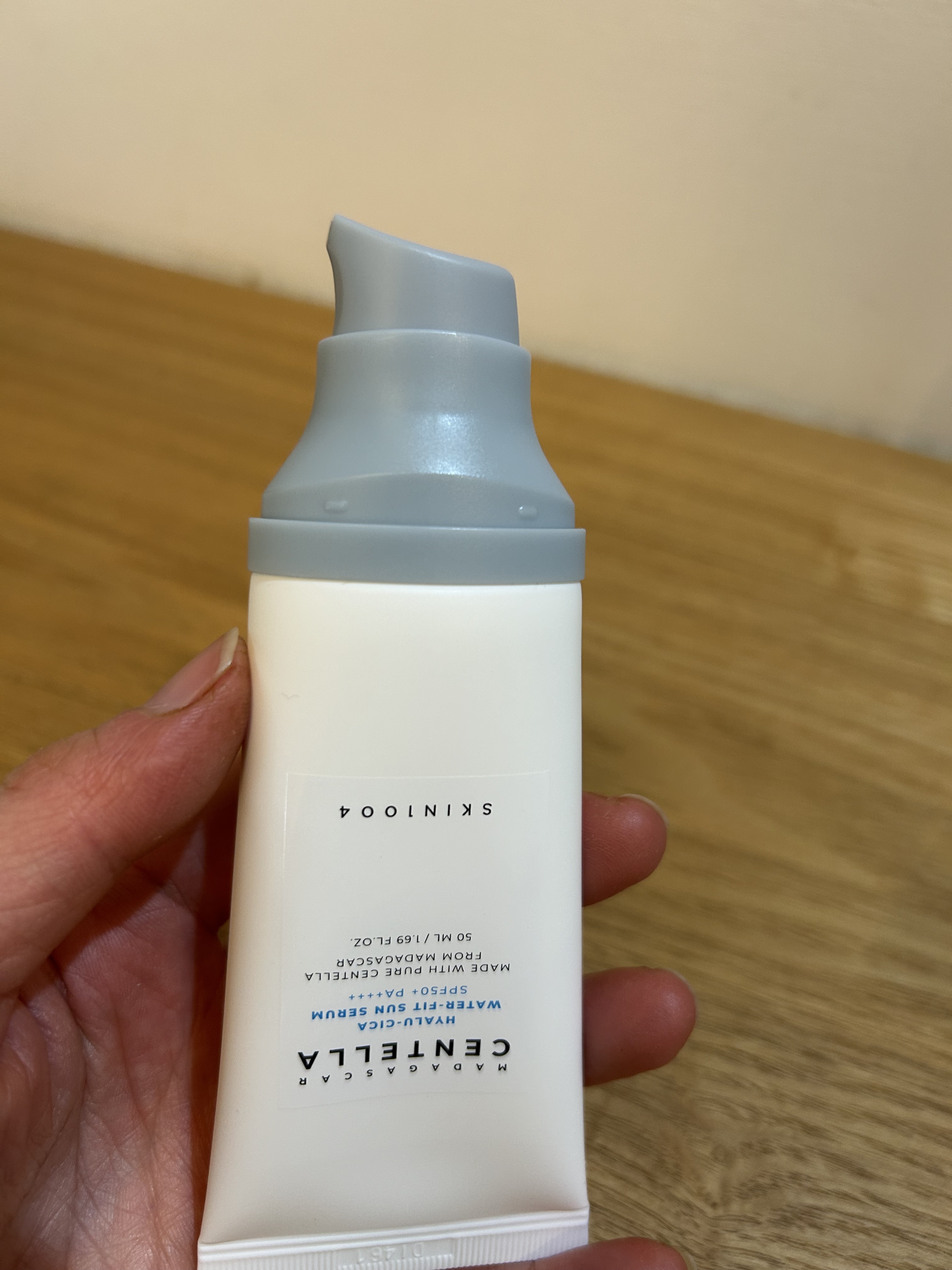 ヒアルーシカ ウォーターフィット サンセラム/SKIN1004/日焼け止めローションを使ったクチコミ（2枚目）