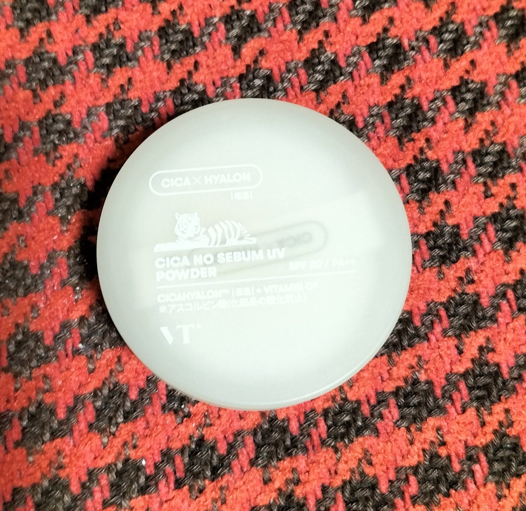 CICA ノーセバムUVパウダー/VT/日焼け止めパウダーを使ったクチコミ（1枚目）