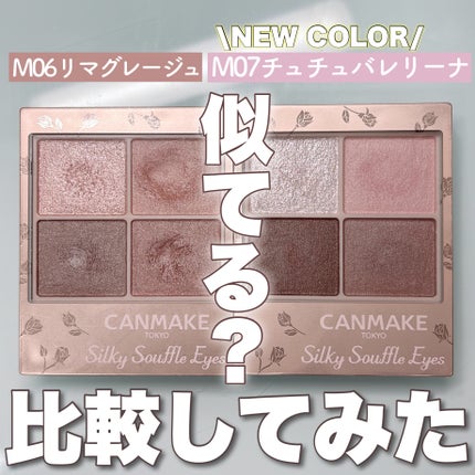 シルキースフレアイズ(マットタイプ)/キャンメイク/アイシャドウパレットを使ったクチコミ(1枚目)