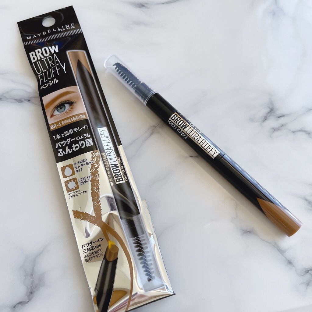 ファッションブロウ パウダーインペンシル N/MAYBELLINE NEW YORK/アイブロウペンシルを使ったクチコミ(2枚目)