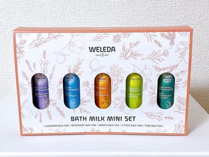 バスミルク ミニセット/WELEDA/その他キットセットを使ったクチコミ(2枚目)