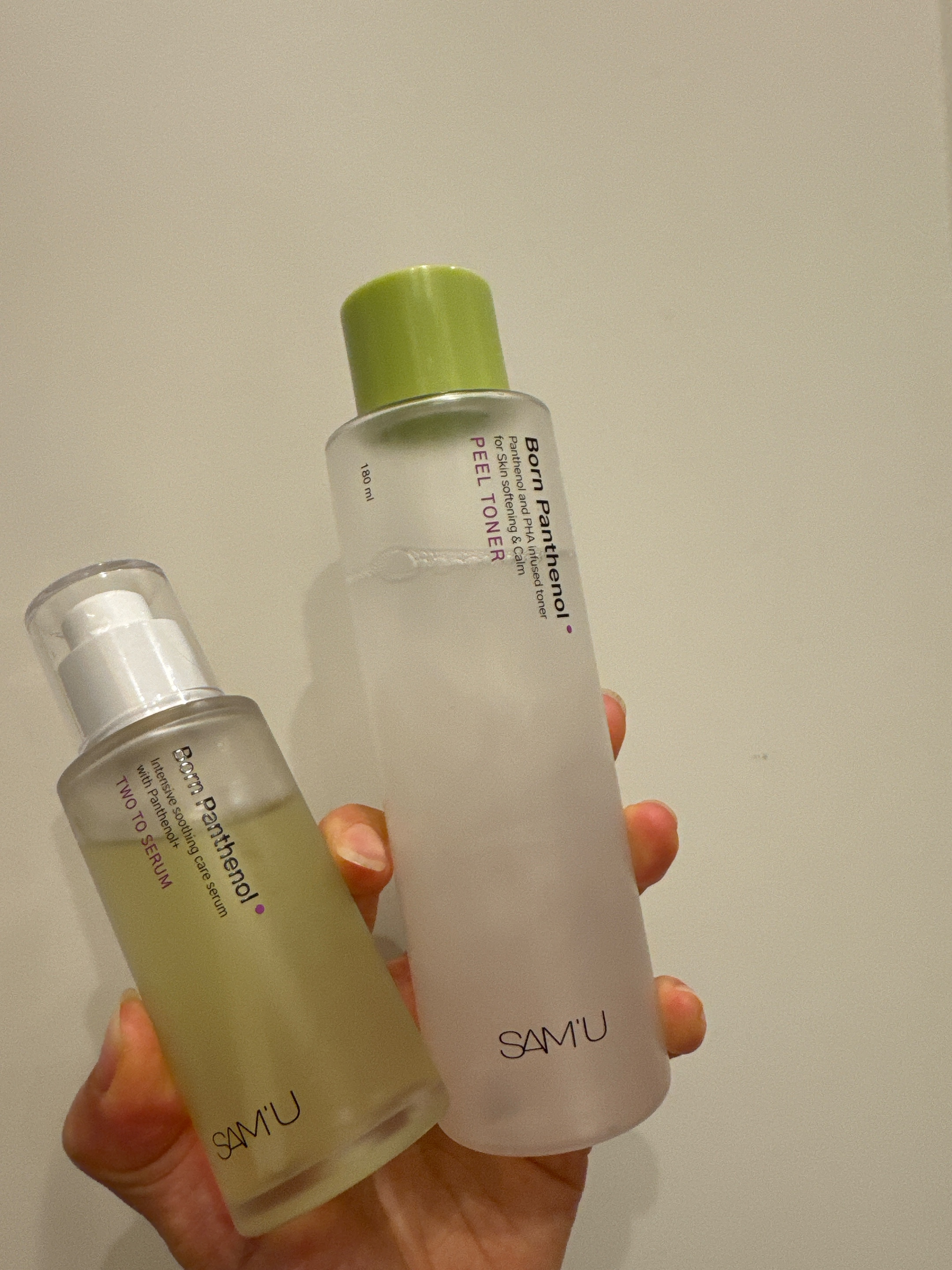 ボーンパンテノールピールトナー/SAM'U/化粧水を使ったクチコミ（2枚目）