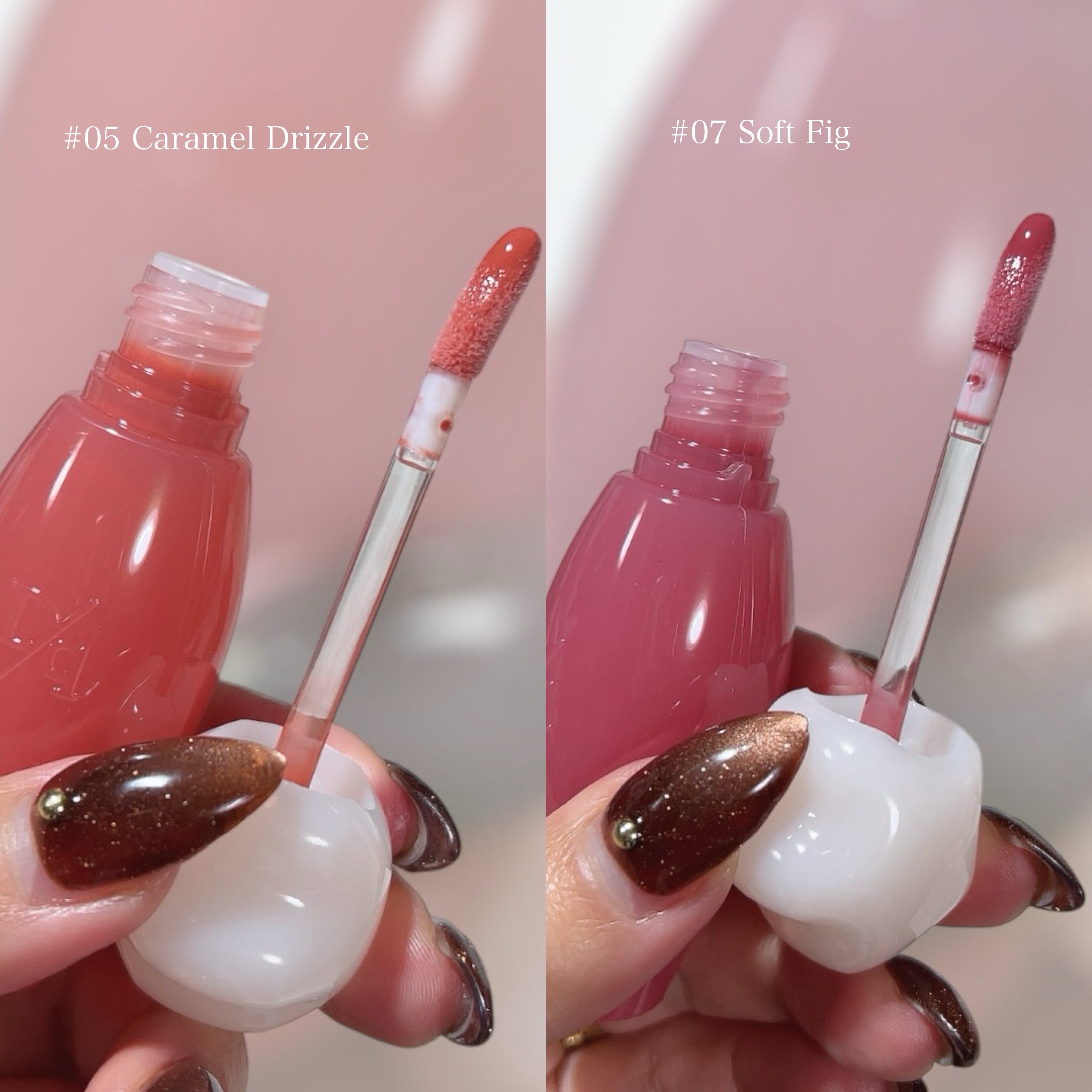 ピュアウォーターリップグロス/dasique/リップグロスを使ったクチコミ（3枚目）