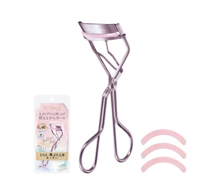 ひとえ・奥ぶたえ用カーラー バレリーナピンク