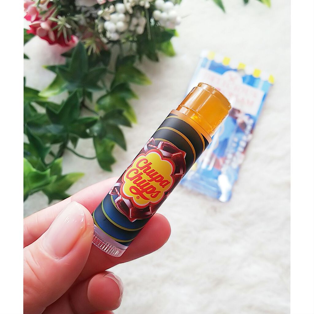 デリシャスリップクリーム Chupa Chups（チュッパチャプス）/デリシャスリップクリーム/リップクリームを使ったクチコミ（2枚目）