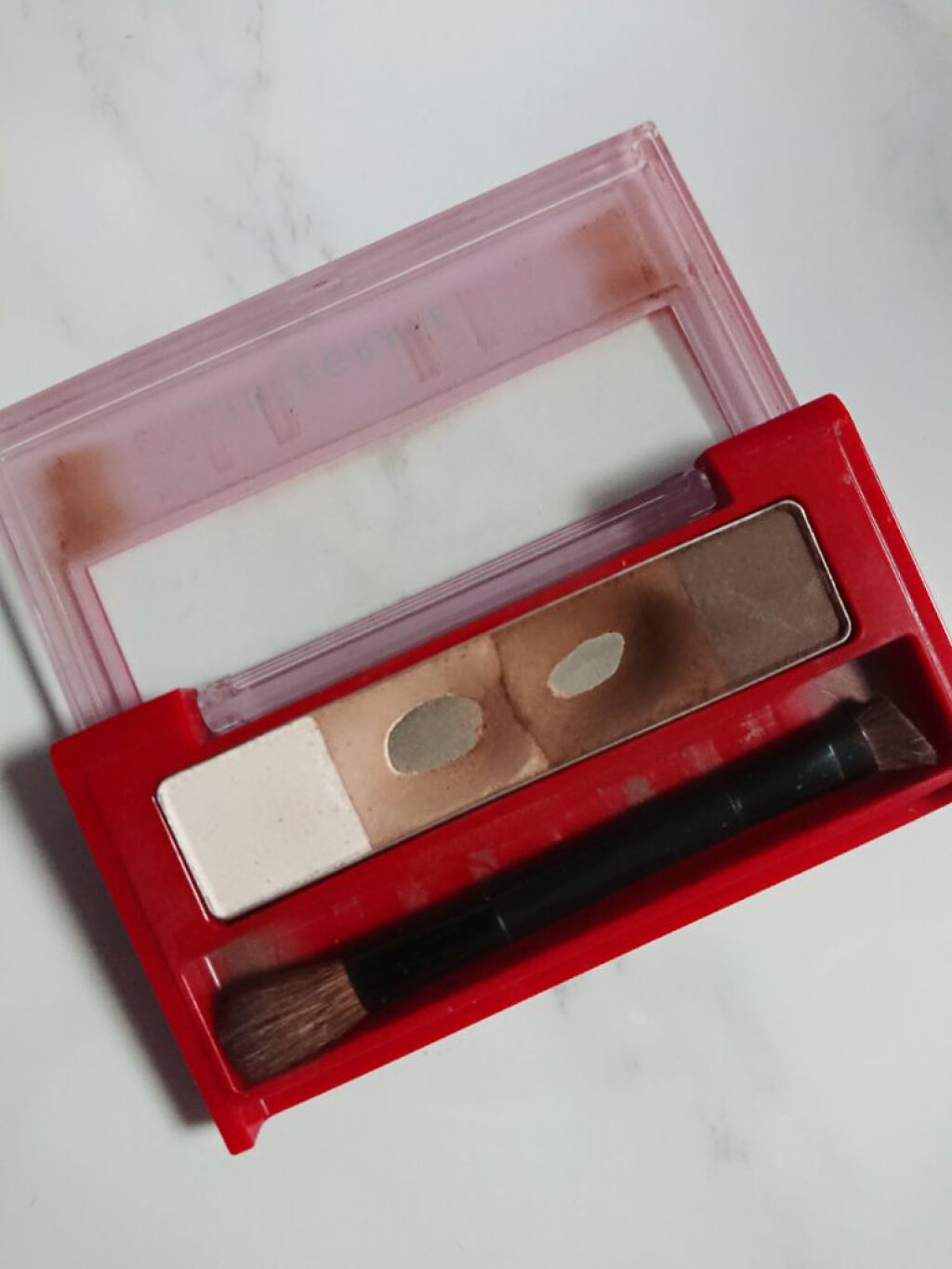 ビューティートリックアイブロー BR631 ナチュラルブラウン/インテグレート/パウダーアイブロウを使ったクチコミ（3枚目）