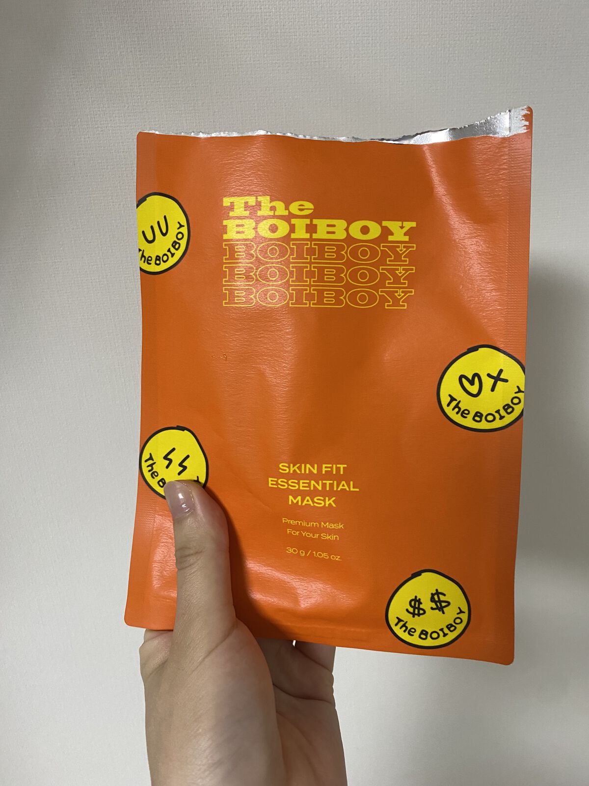 スキンフィット エッセンシャルマスク/TheBOIBOY/シートマスク・パックを使ったクチコミ（1枚目）