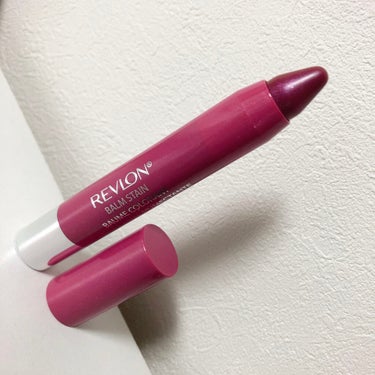 バーム ステイン 085 ミスティックマジェンタ/REVLON/口紅を使ったクチコミ（1枚目）